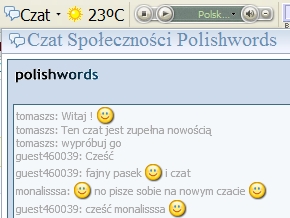 Czat dla społeczności Polishwords